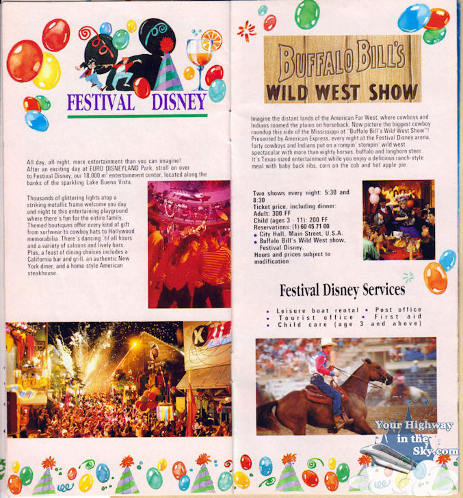 EuroDisney Shows 1992